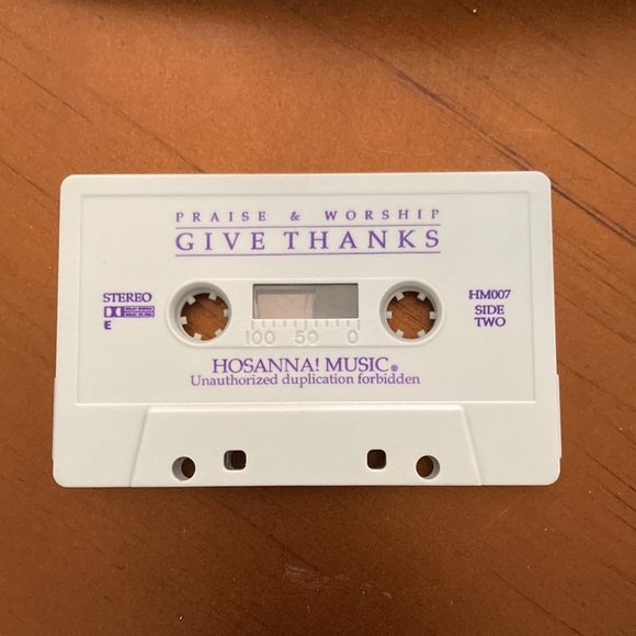 Guideposts Praise & Worship Give Thanks Cassette Religious Music Vintage - Picture 6 of 7